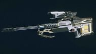 The Hard Target Rifle boasts an impressive fire rate and physical damage (Image via Bethesda)
